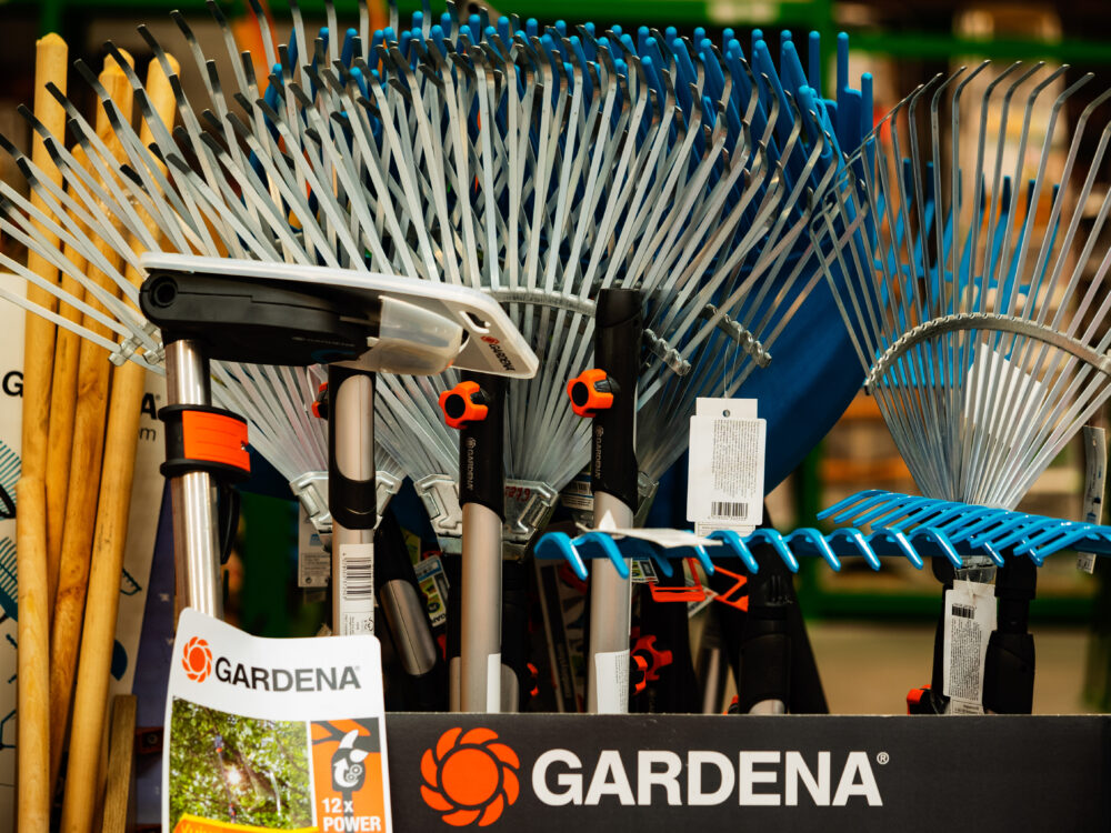 Gardena Utensilien für den Garten